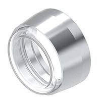 EAO 704.600.2 Protective Ring PSHBUTN SQ MOM FLUSH MNT CLR LENS