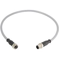 HARTING 21348485882005 Ethernet Cables / Networking Cables M12-A 8PIN M/F ST DOUBLE END 0.5M PVC