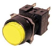 Omron Automation and Safety A16L-JGM-24D-1 With Guard SPDT MOM RECT 24V GR IP40 Lamp Illum