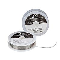 OMEGA SP30RH-032 Platinum-Rhodium Fine Diameter Bare Thermocouple Wire (Thermocouple, B (+), 1704 °C)