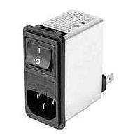 Schaffner FN283-2-06 Inlets 2A 250VAC 50/60Hz Fast-On