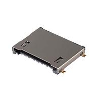 Same Sky (formerly CUI Devices) SD7-2-B Card Connectors 21 Positions, Push In, Pull Out, SMT, 3.9 mm Height Above Board,