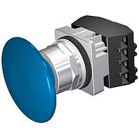 SIEMENS 52PM9V5G Pushbutton PUSHBUTTON,MOM,BLU,2 1/2" PLST,2POS,2NC