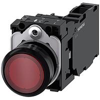 SIEMENS A6X30145814 Standard Switches ILLUMINATED PUSHBUTTON. RED