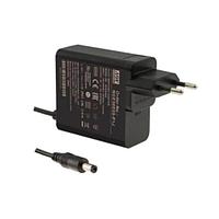 MEAN WELL NGE30E24-P1J Fixed Plugs 30W 24V 1.25A EU AC Plug 2.1x5.5 DC plug