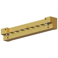 Amphenol SV Microwave 3211-60180-TD Multi-Port Connectors SMPM M Edge Launch Conn, 8 Port, CM, TD