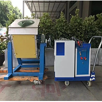 Wondery WDL-ZP-15KW Copper Metal Industrial Induction Furnaces Melting Heater Medium Frequency Type (15 kW; 10 kg)