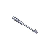 Amphenol LTW MSXS08ML-SPBML-PX003 Sensor Cables / Actuator Cables Circular Metric Connector MPronto-12 (M12 Push Pull), X Code, Metal, 0.5A, 08 pins, Male Connector, Male Contact, Straight-to-Straight, Overmolded Double Ended, Length 3000mm, IP68 Mated