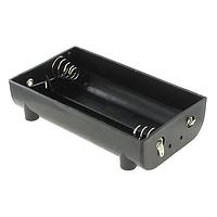 Eagle Plastic Devices 12BH141D-GR Battery Holder 4 D W/SOLDER TABS