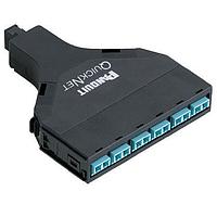 Panduit FQXO-12-10U Fiber Optic Connectors 12-fiber QN SFQ cassette, optimized OM3