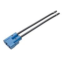 Molex 221960-2211 Discrete Wire Assembly PowerWize-to-Pigtail Female Single Row 1000mm Lng 2AWG 2ckt Blue