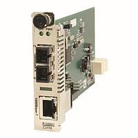 Lantronix C3110-1013 Media Converters MEDIA CONVERTER- 1000BASE-T TO 1000BASE-LX, MM SC, 2KM