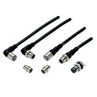 Omron Automation and Safety XS3F-M321-305-A Sensor Cables / Actuator Cables M8 Sm Rnd Cable Socket, Str,5M