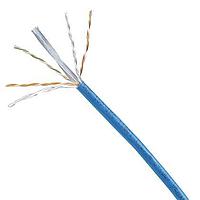 Panduit PUR6004BU-UY Multi-Conductor Cables Copper Cable, Enhanced Cat 6, 4-Pair, 23