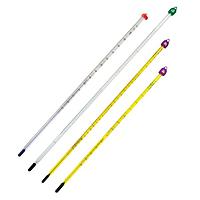OMEGA GT-32050 14 in, 12 in and 7.9 in General Red Organic Liquid Thermometers (50 °C, White Back, ± 1.5 °C (± 2.7 °F), 12 in)