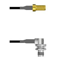 Amphenol Custom Cable Q-710480003024i RF Cable Assemblies SMA-SJ/TNC-RJB G174 24I