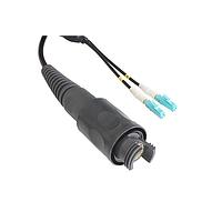 Bulgin PXEB5203C050 Multimode 2 Channel Plug to SC Connector Cable Assembly