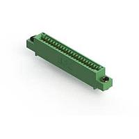 EDAC 345-022-540-403 With Flanges .100" (2.54mm) Pitch Card Edge Connector