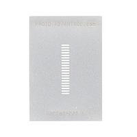 Chip Quik FPC080P020-S Sockets & Adapters FPC/FFC SMT Connector (0.8 mm pitch, 20 pin or less) Stencil