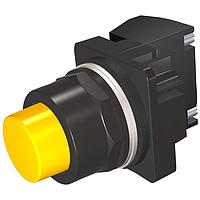 SIEMENS 52BM8B4E Pushbutton PUSHBUTTON,MOM,YLW,EXTENDED,2POS,1NCLB