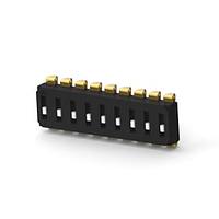 P&B 6-2319848-1 DIP Switches END STACK DIP 9P J RECESS T&R