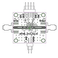 Guerrilla RF GRF2072-EVB RF Amplifier Evaluation board for GRF2072