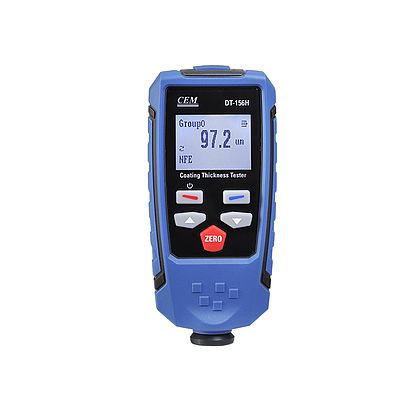 Calibration service for a coating thickness measuring instrument