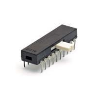 P&B 4-1825010-2 Auto-insertable 6PDT SLIDE SWITCH