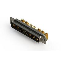 EDAC 629-17W5240-4N2 Mixed Contact D-Sub Connectors Right-angle Power Combo D-Sub Connector