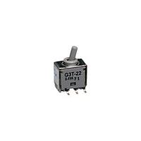NKK Switches G3T22AP Ultra miniature process sealed SMT toggles DPDT ON NONE ON