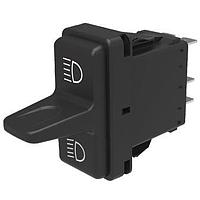 Carling Technologies VRB2H0J4-JZ900-000 Rocker Switches 15A 15-28VDC ON-ON 2Circ GRN ILLM 24VDC
