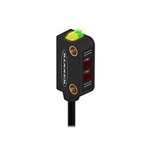 Banner Engineering Q12AN6FF15Q5 Photoelectric Sensors WORLD-BEAM Q12 Series: Fixed-Field; Range: 30 mm; Input: 10-30 V dc; Output: LO; 1 NPN; 150 mm (6 in) 4-pin M12 Pigtail QD