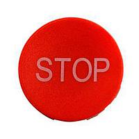 Eaton M22-XD-R-GB0 Pushbutton Button Plate FLSH RED ETCHED BUTTON FOR NON-ILL PB