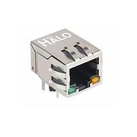 HALO Electronics HFJ11-1G11ERL Modular GIGABIT 1x1 Tab Down RJ45 w/mag No LED