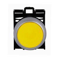 Eaton M22-DL-Y Pushbutton Operators ILL MOM PB SIL-BZL FLSH YEL