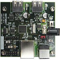 Microchip Technology EVB9512 Ethernet Controllers LAN9512 2-Port USB 10/100 Ethernet BRD