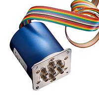 Radiall R574G02425 Coaxial Switches SP4T Terminated Ramses SMA 18GHz Square Flange Normally open 12Vdc TTL Diodes D-sub connector
