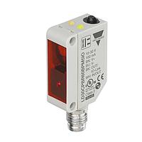 Carlo Gavazzi LD30CPBR60BPM5IO Photoelectric Sensors Photoelectric background / foreground suppression, Class 1 visible red laser, 600mm sensing range, teach button, PNP, NO, M8 4-pin connector, IO-Link, plastic housing, IP67