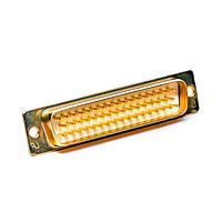 Cinch DD50PV Plug DSUB 50M PCB STR GF ZINC