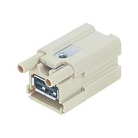 HARTING 09120012794 USB Type A Connectors HAN BRID-USB PANEL FEED THROUGH