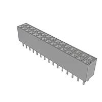 Samtec BCS-115-L-D-TE Sockets Pass-Through Socket Strip