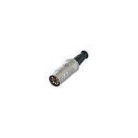 REAN NYS323G-U Connectors 7P MALE PLUG - DIN 270 NCKL/GLD; REAN