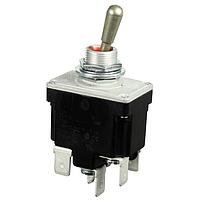 Honeywell 2TL91-8 Toggle Switches TOGGLE SW DPDT 2POS QK CONN TERM STD LVR