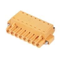 Weidmuller 1017490000 Pluggable Terminal Blocks BLF 5.00HC/08/180F SN OR BX
