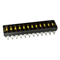 CTS Electronic Components 219-12LPST DIP Switches SPST 12 switch sections