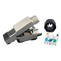 Stewart Connector SS-39300-001 Field Cat6 RJ45 Punch Down Plug