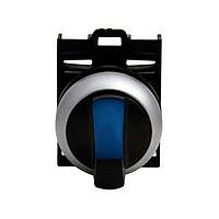 Eaton M22-WLK-B Selector Switches ILL 2-POS MOM SEL SWTCH SIL-BZL BLU