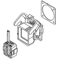 Anderson Power Products SK2-076C040000-B70 Connectors MP SPEC PAK PANEL MOUNT RECEPT. KIT