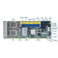 Advantech 1750001660 CPU Cooler (Del2020)2U Cooler 82X58X53.3mm for Xeon