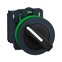 SCHNEIDER XB5FD21 Knob Type Selector FLUSH SS 2 POS MAINT. 1NO SCREW CLAMP